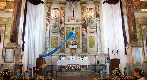Fiesta en honor a la Virgen en el Santuario de María Auxiliadora de Colima