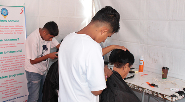 Proyecto Niños Don Bosco pasa tijera y promueve el voluntariado