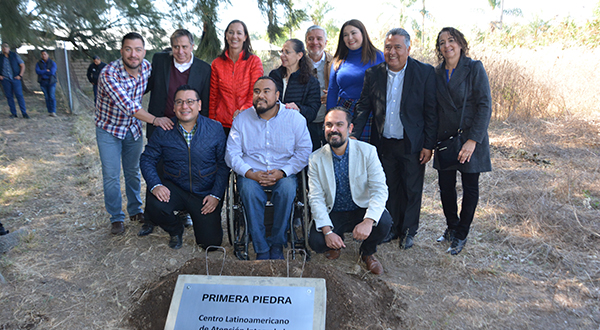 Ponen la primera piedra del Centro Latinoamericano para la Atención Integral del Lesionado Medular