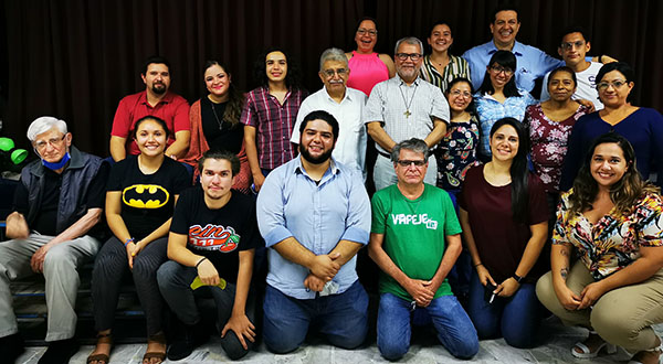 San Panchito recibió al padre inspector