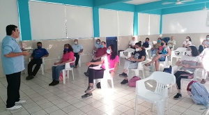 Retiro espiritual con salesianos y laicos en la obra de Colima