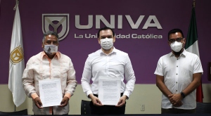 Los salesianos de Colima firman convenio con la Univa
