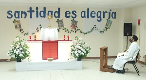 Adoración eucarística en ESFER