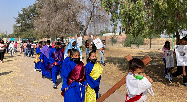Celebra Semana Santa la obra de SLP