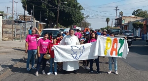 Culminan VAFEJE en Tijuana con una “Marcha por la Paz”