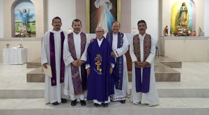 Toma de posesión de la parroquia san Juan Bosco