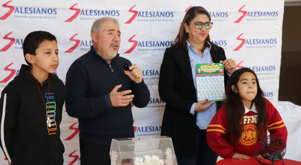 Realizan segunda edición del sorteo “raspaditos salesianos” en Cd. Juárez
