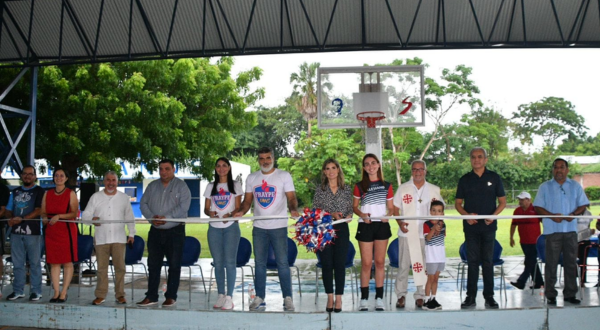 Inauguran el domo de los campos deportivos del DOSA Colima