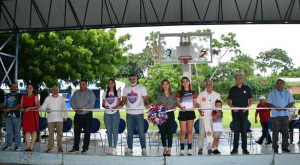 Inauguran el domo de los campos deportivos del DOSA Colima